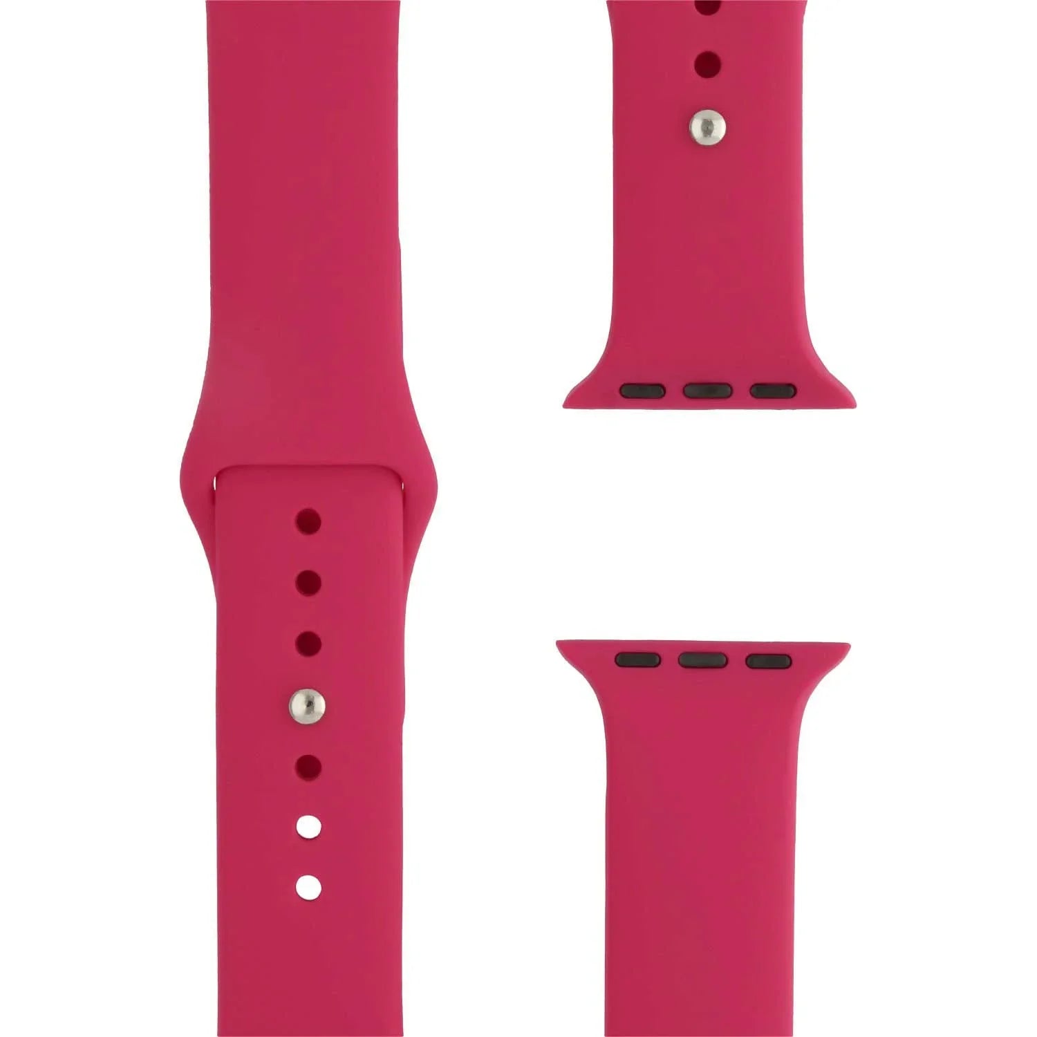 Apple Watch bandje - siliconen - granaatappel