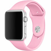 Bracelet pour Apple Watch Teyra - silicone - rose vif