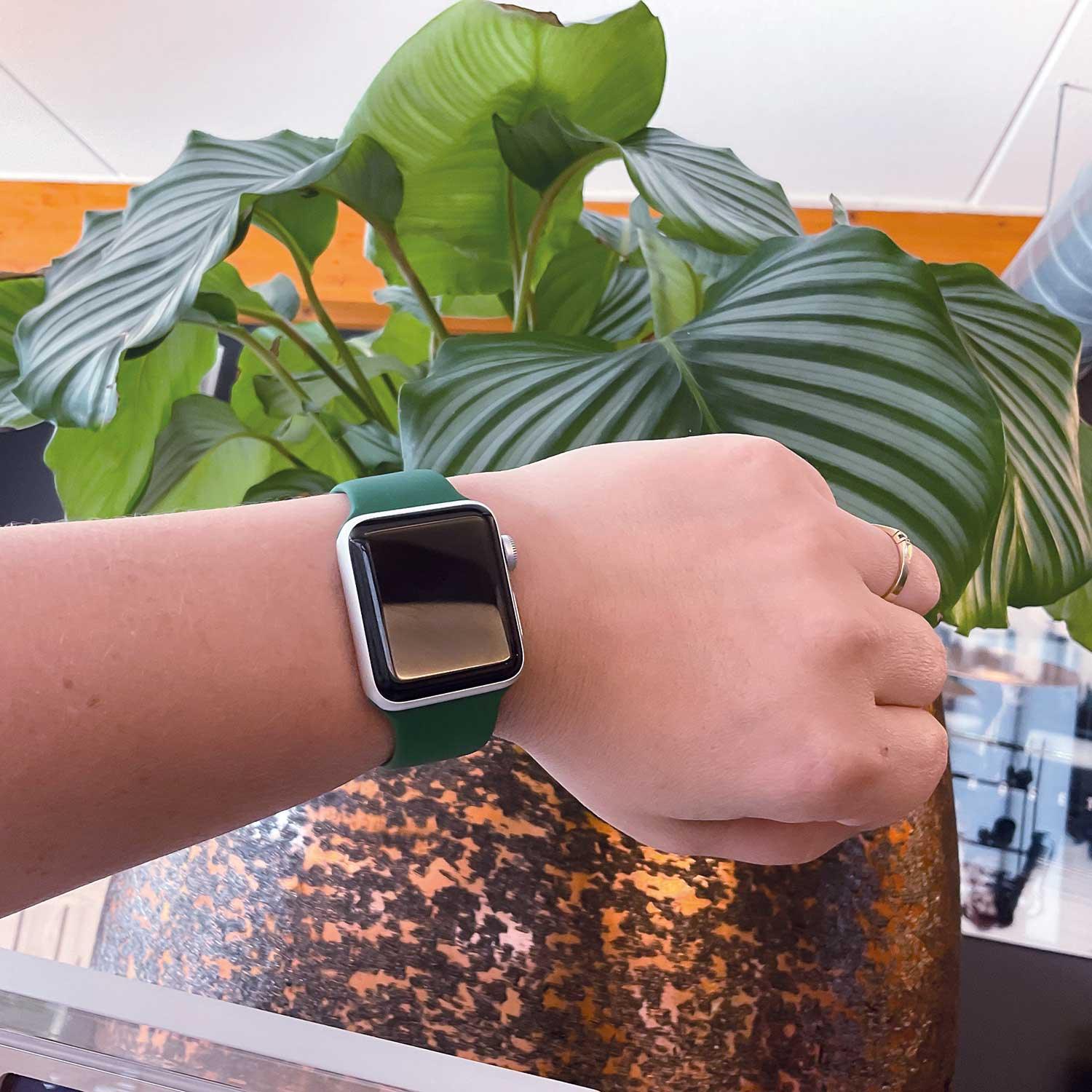 Apple Watch bandje - siliconen - klaver