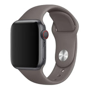 Apple Watch bandje - siliconen - kust grijs