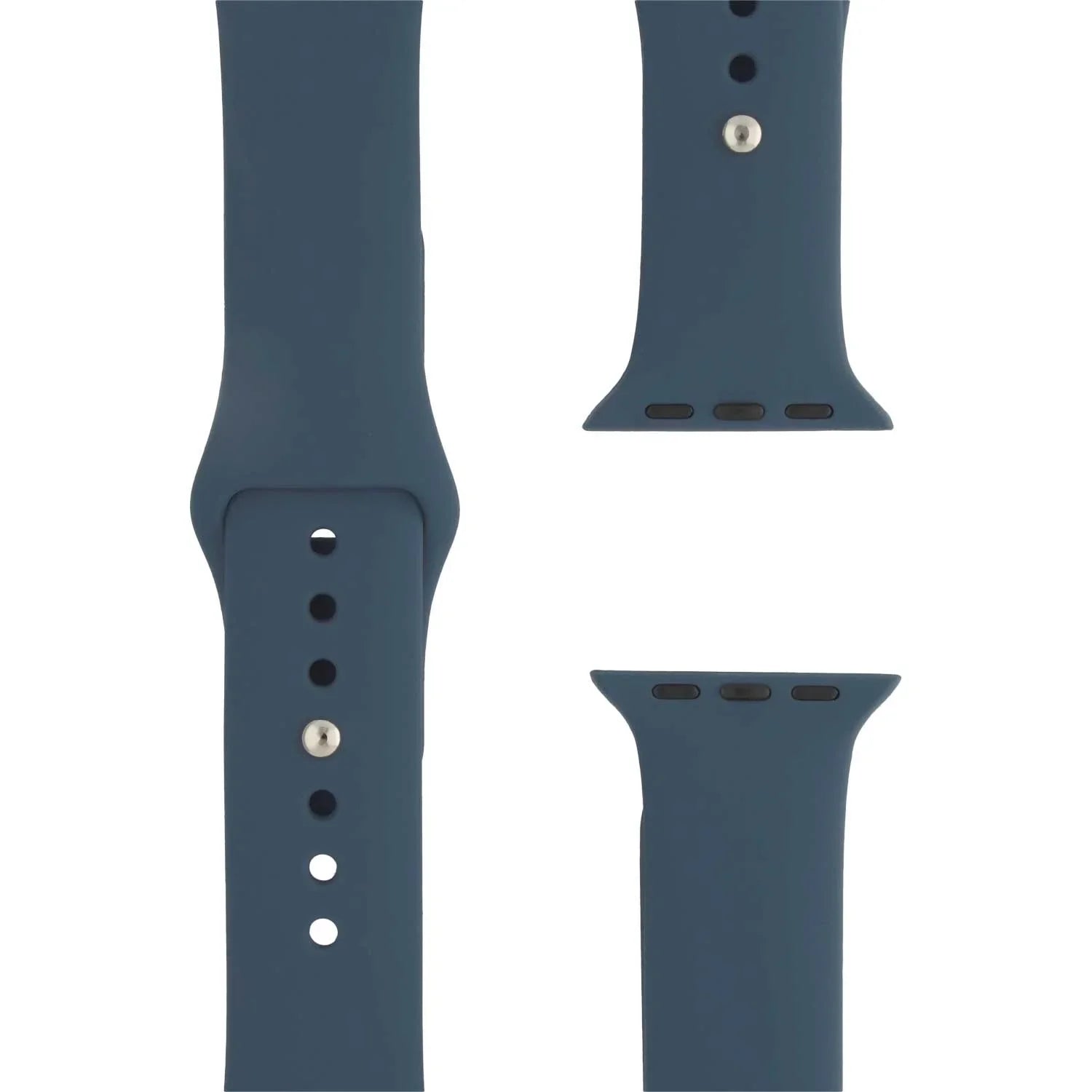 Bracelet Apple Watch Teyra - silicone - bleu océan