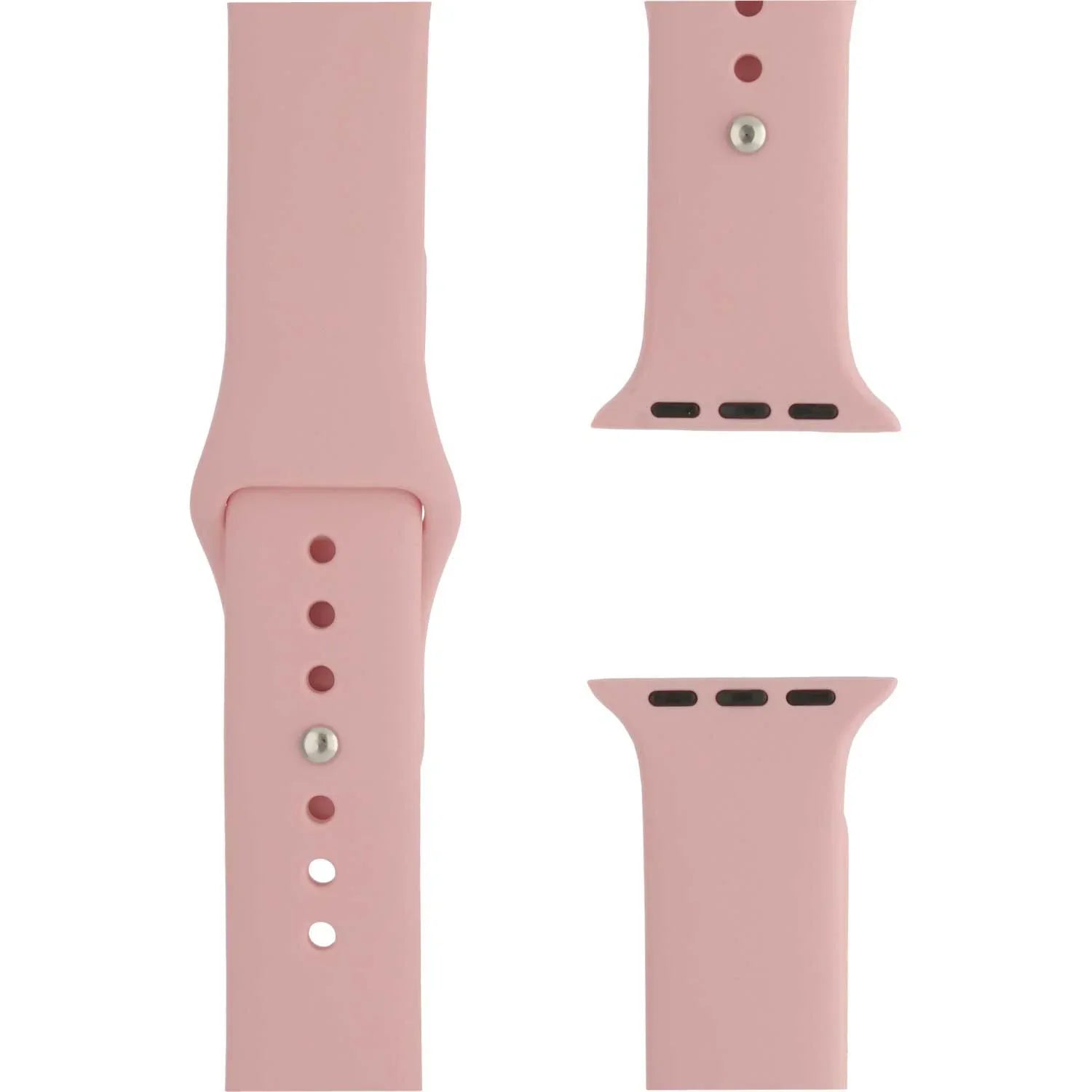 Bracelet Apple Watch Savro - silicone - rose layette