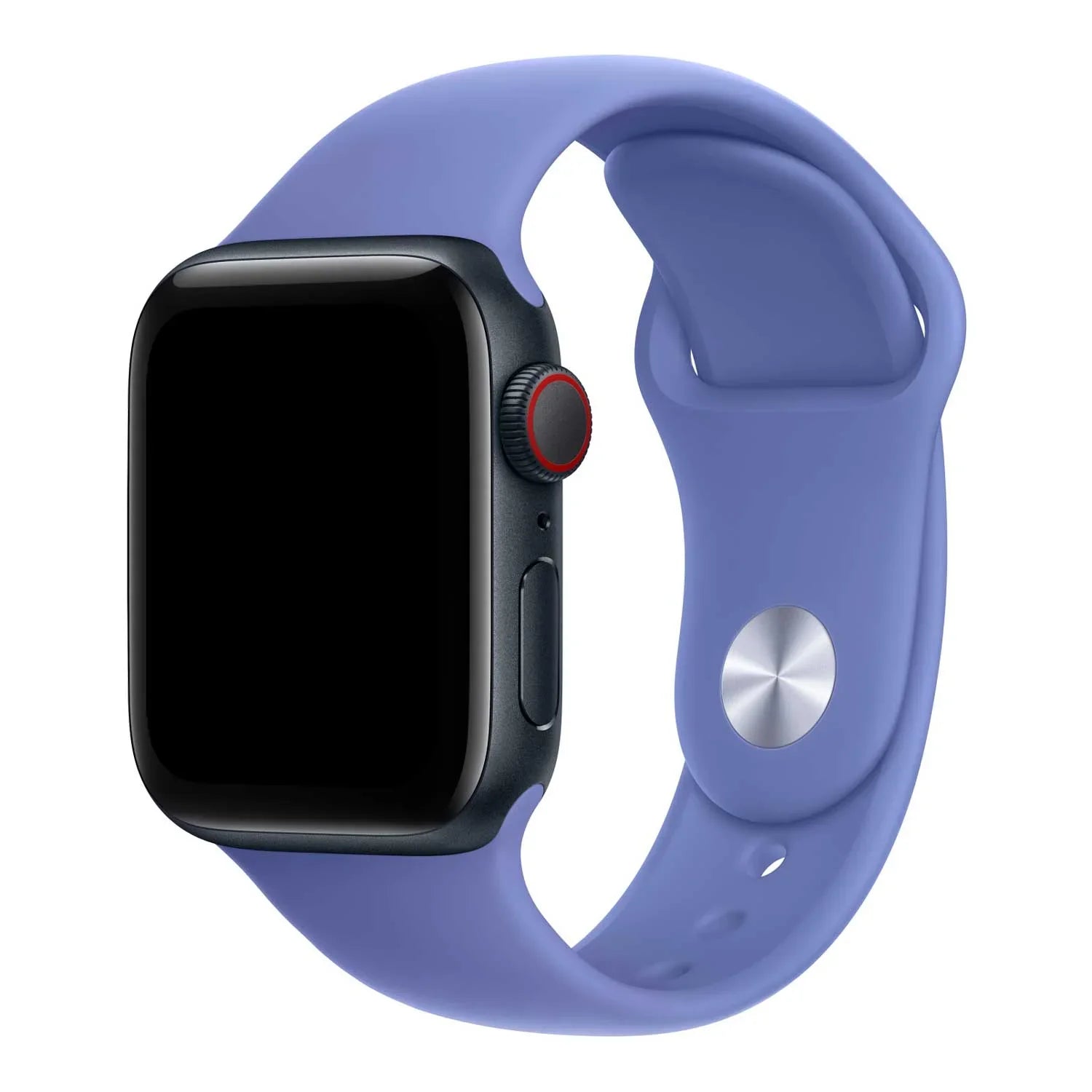 Apple Watch bandje Ovaro - siliconen - violetblauw