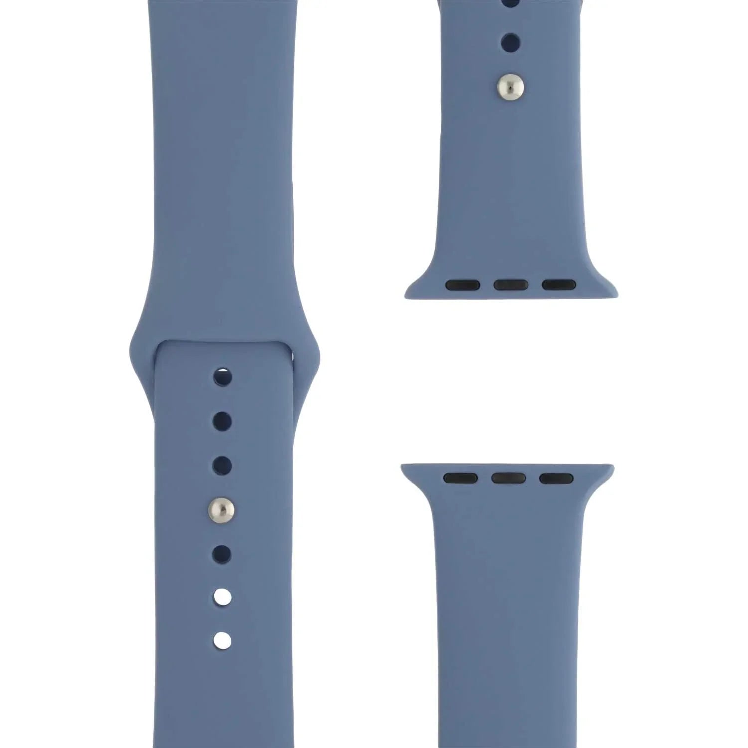 Apple Watch bandje Vyon - siliconen - winterblauw