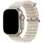 Apple Watch bandje Ocean - siliconen - sterrenlicht
