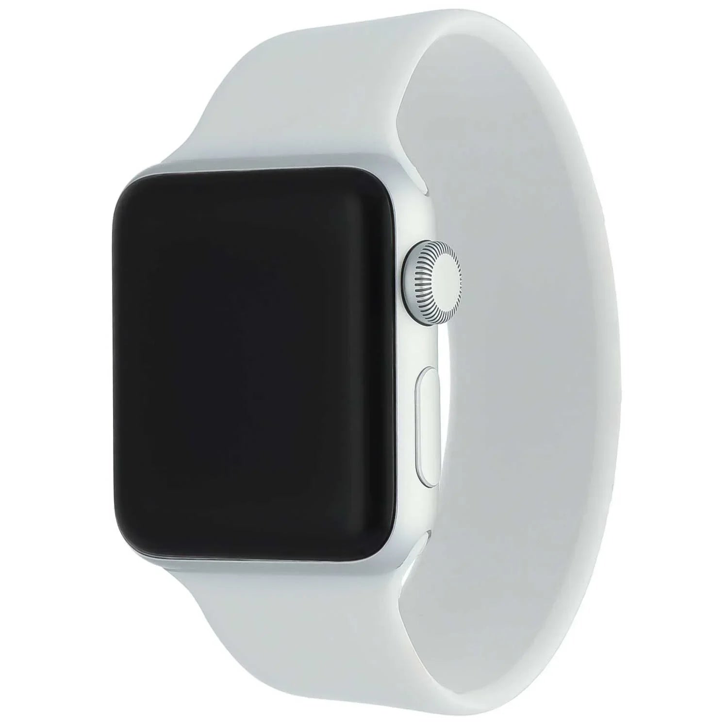 Apple Watch bandje - siliconen - solo loop - wit