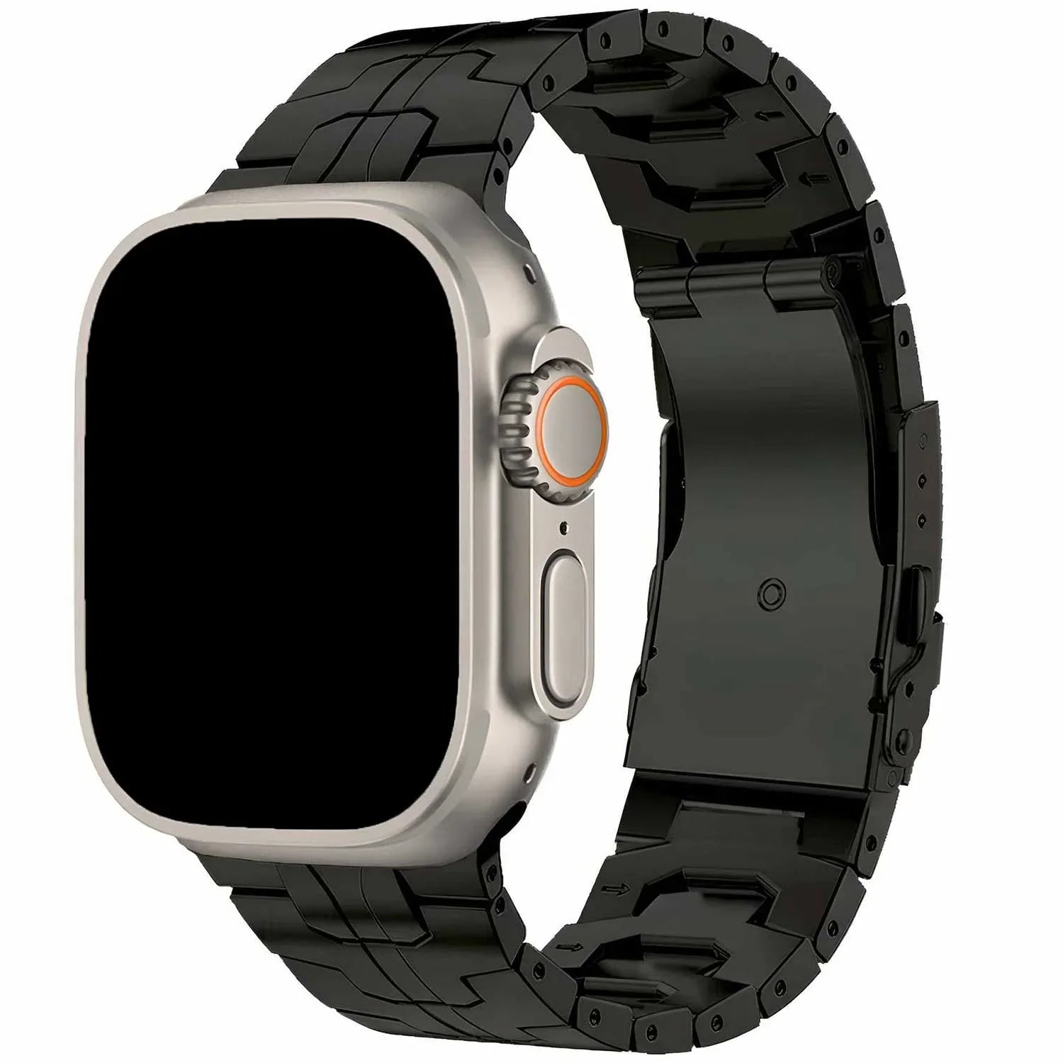 Apple Watch Ted bandje - staal - zwart