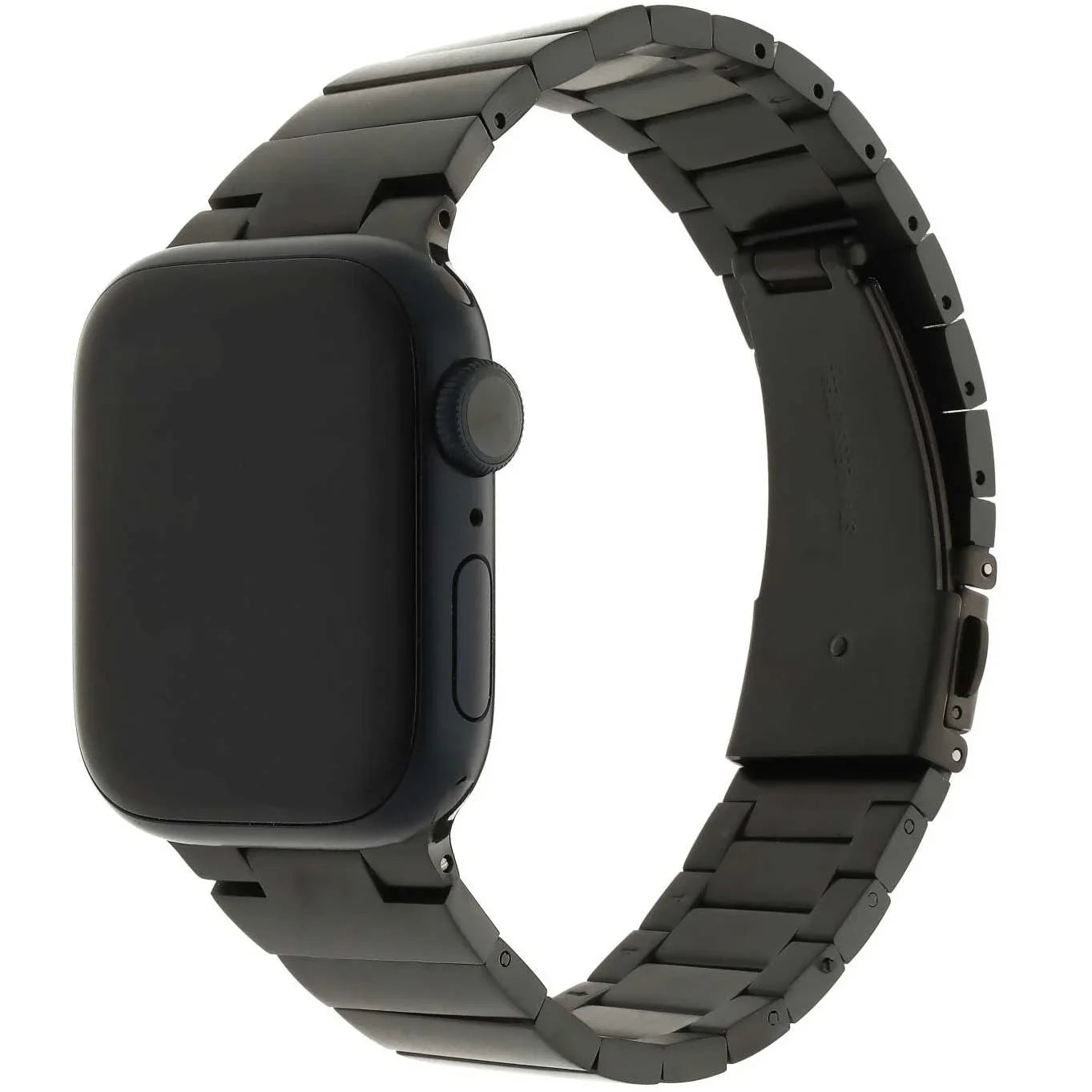 Apple Watch bandje Duron - staal - zwart