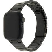 Apple Watch bandje Duron - staal - zwart