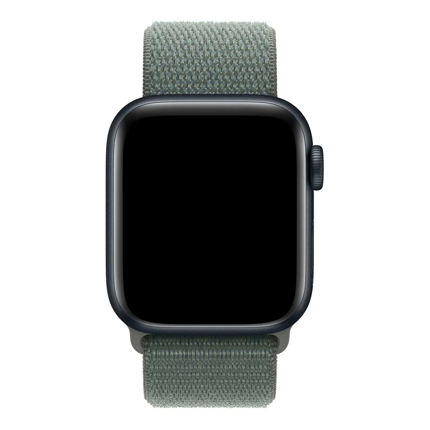 Apple Watch bandje Flyne - geweven - nylon - saliegroen