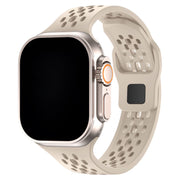 Bracelet Apple Watch Sprint - silicone - lumière stellaire