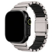 Apple Watch bandje Ember - staal - titanium zwart