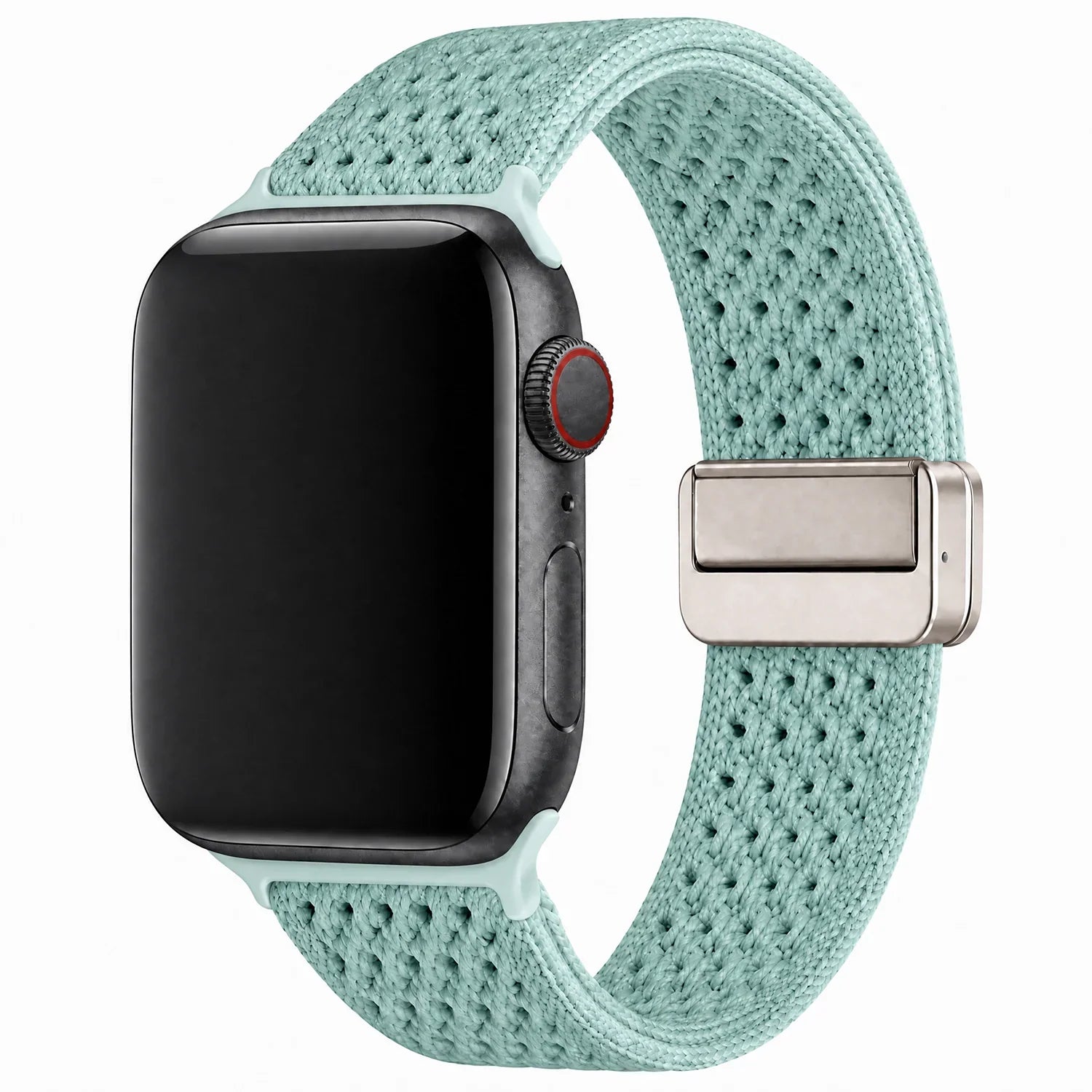 Bracelet Apple Watch Knit - nylon - Vert