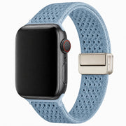 Bracelet Apple Watch Knit - nylon - bleu clair