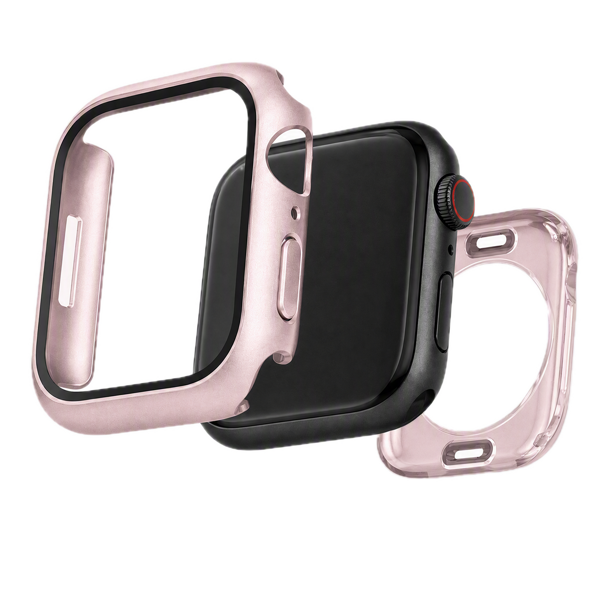 Coque rigide Full Body Armor pour Apple Watch – Rose original