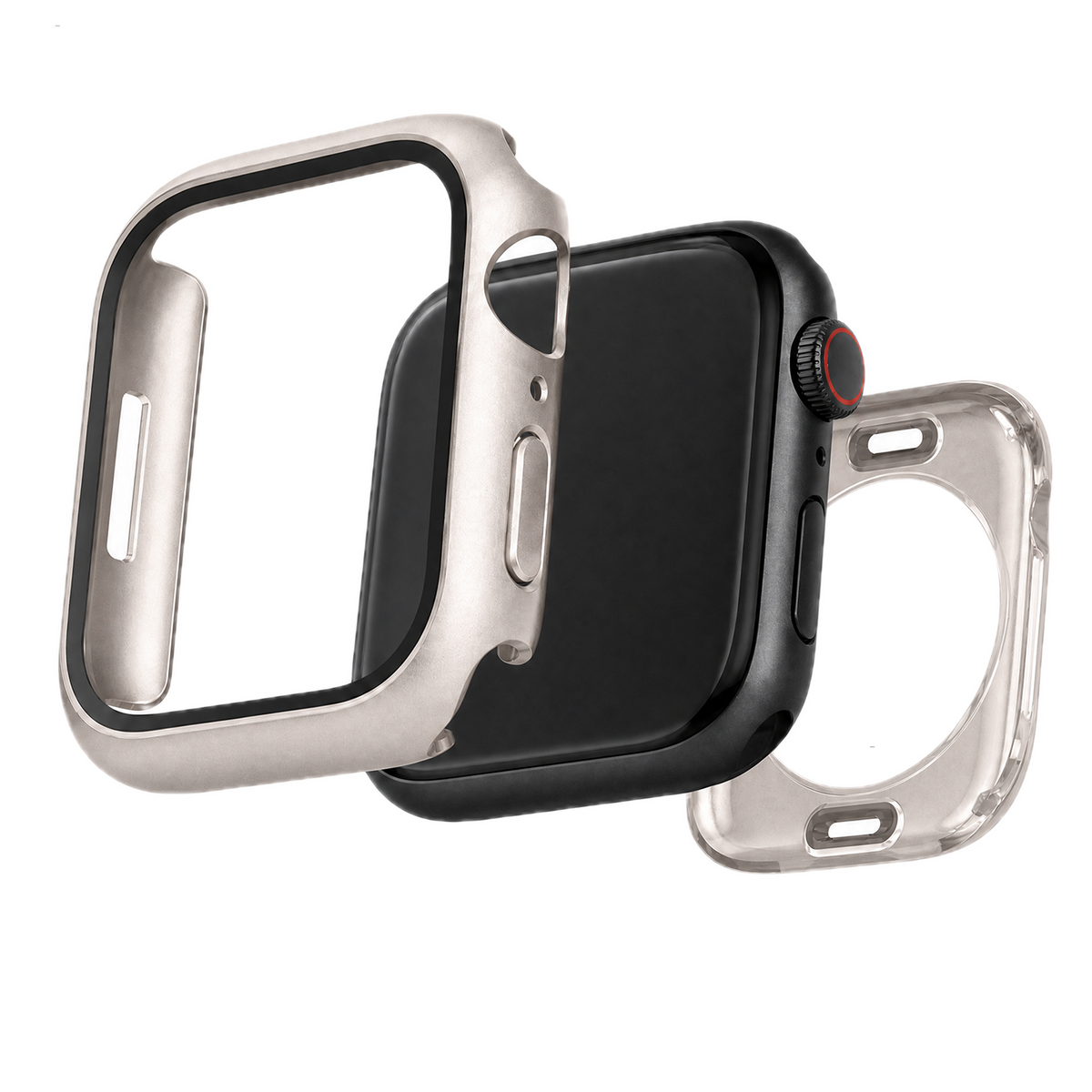 Apple Watch full body hardcase Armor - sterrenlicht