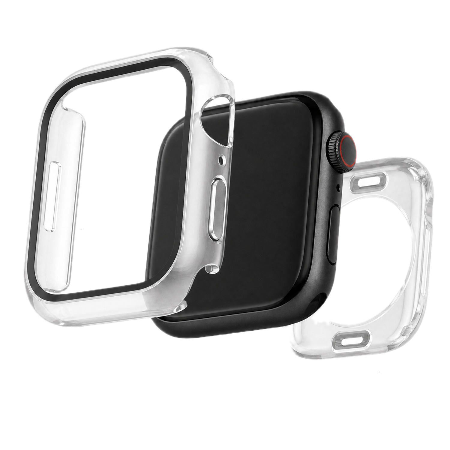 Apple Watch full body hardcase Armor - transparant