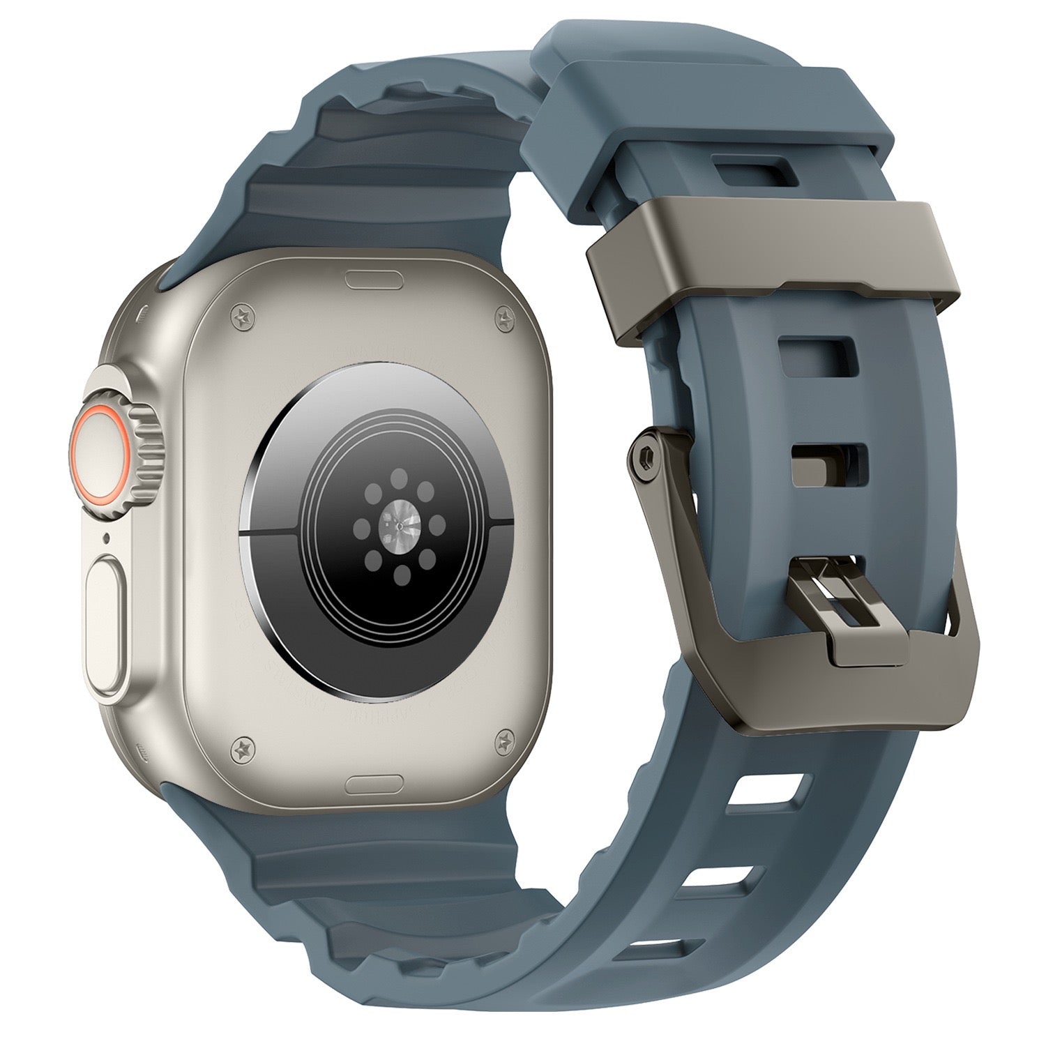 Apple Watch siliconen Ranger bandje - blauw
