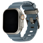 Apple Watch siliconen Ranger bandje - blauw