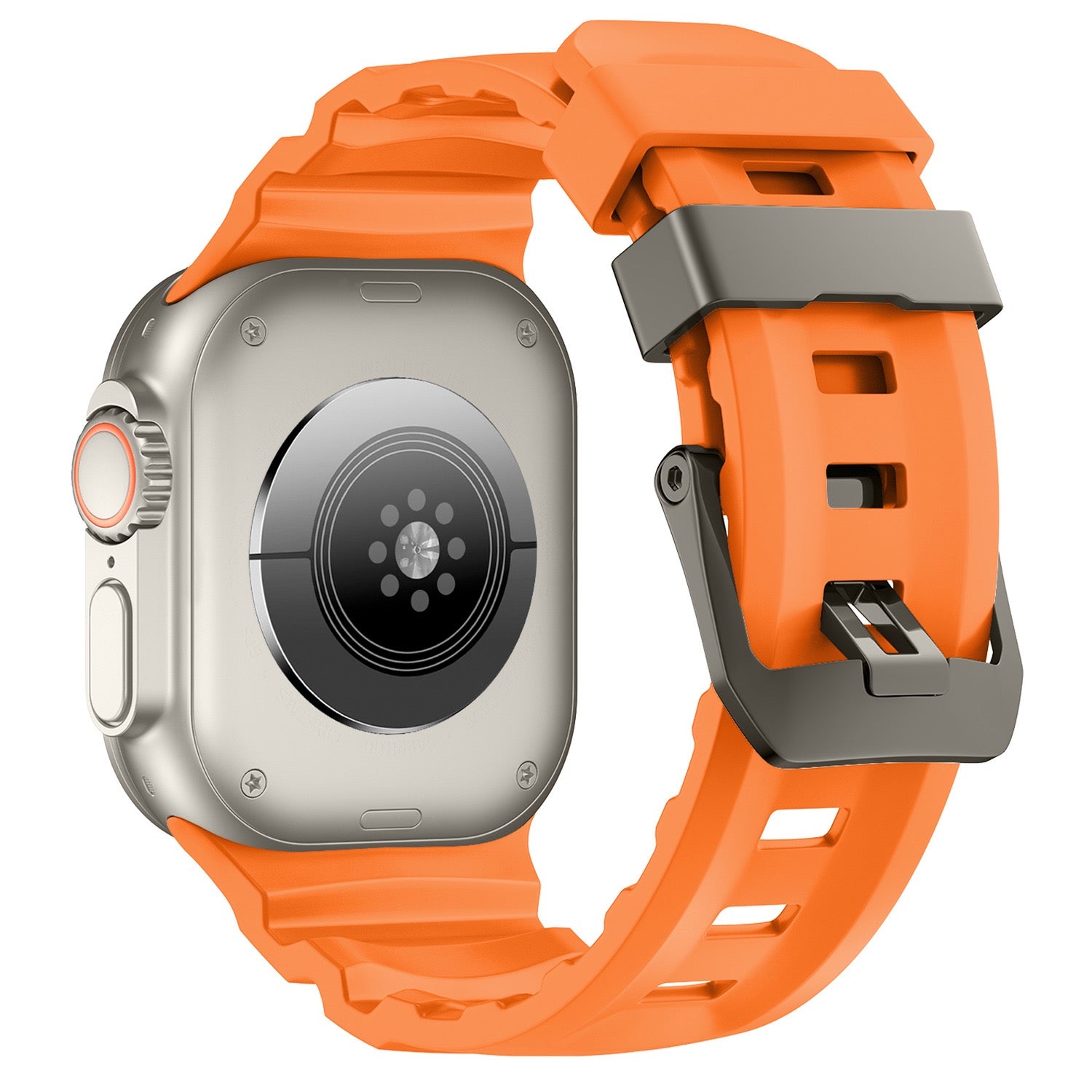 Apple Watch siliconen Ranger bandje - oranje