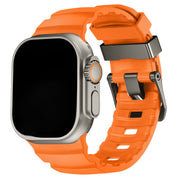 Apple Watch siliconen Ranger bandje - oranje