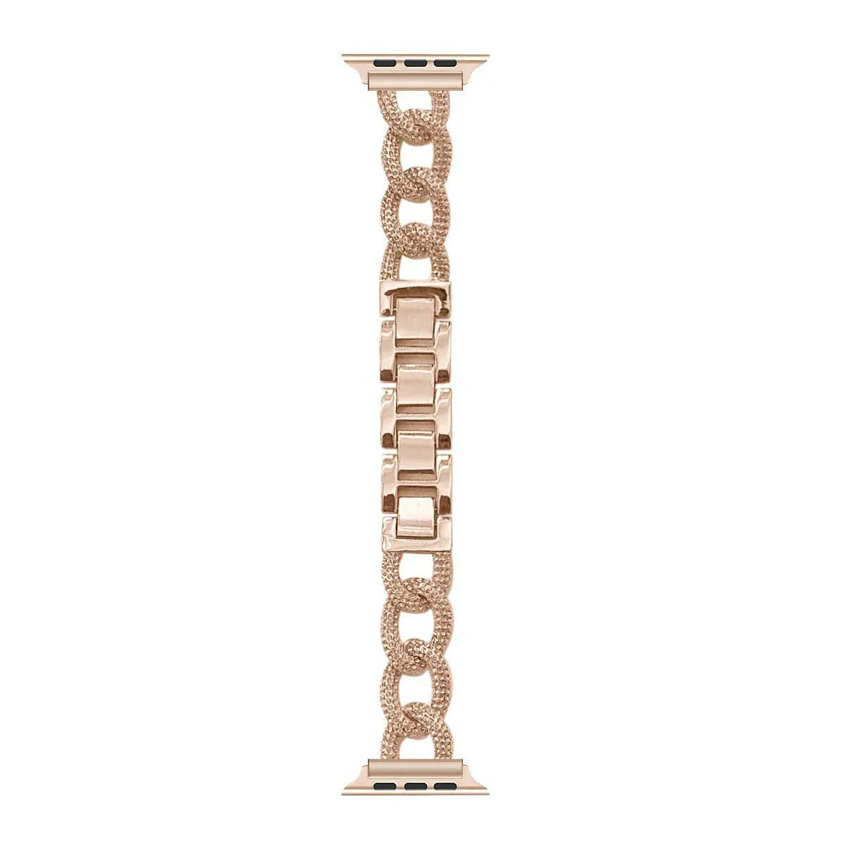 Apple Watch bandje Chain - staal - rose goud