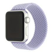 Apple Watch bandje Onyx - gevlochten - solo - nylon - mist purple