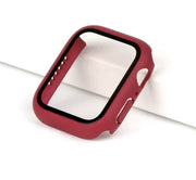 Coque rigide pour Apple Watch Clypeo - bordeaux