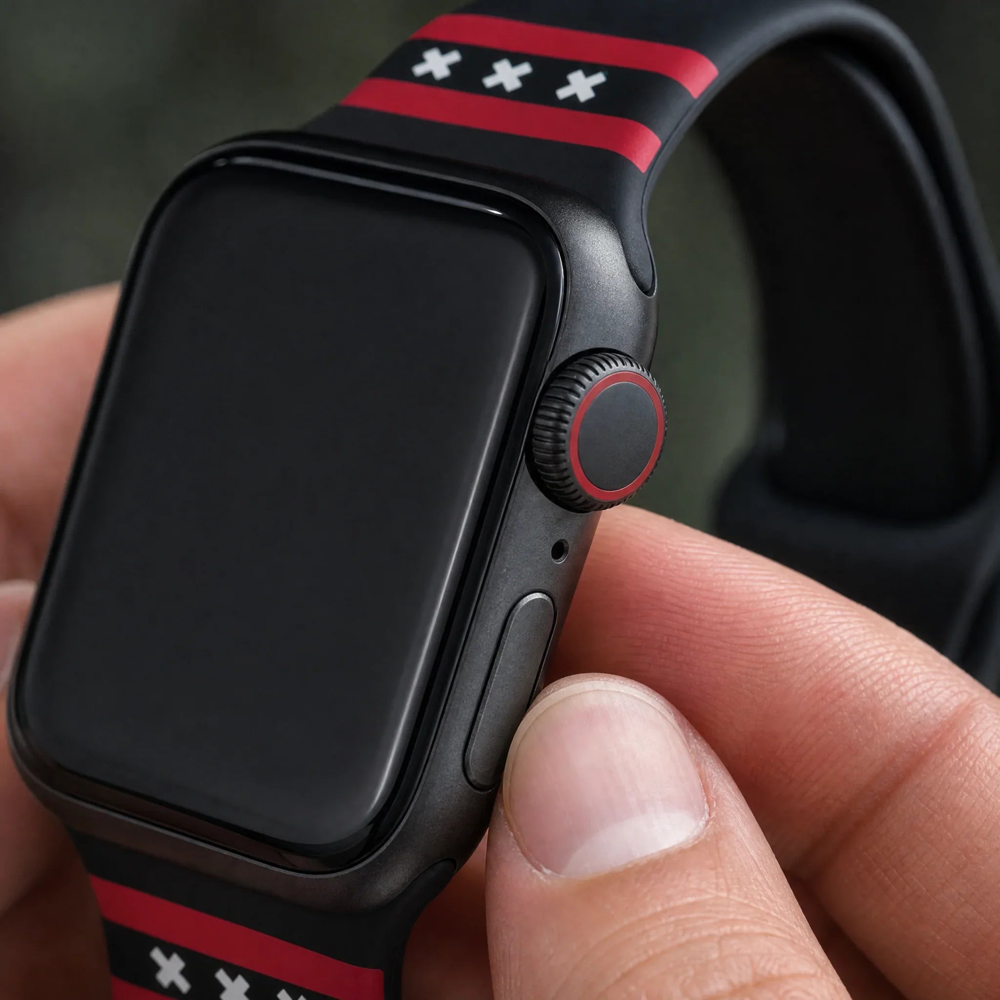 Bracelet imprimé Apple Watch - silicone - Amsterdam XXX