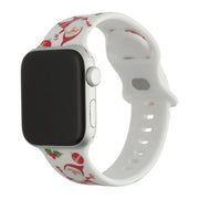 Apple Watch print bandje - siliconen - kerst - Limited edition 2024