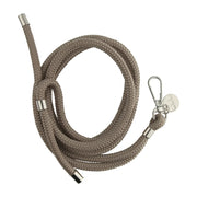 Telefoonkoord Longa - beige - zilver