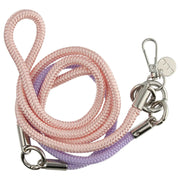 Cordon de téléphone Flexicord - rose violet - argenté