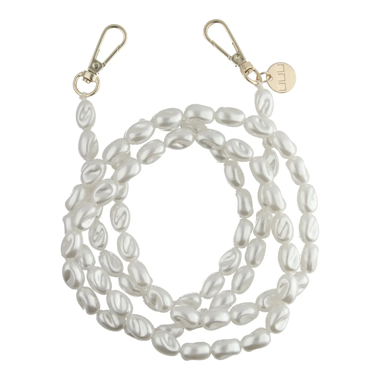 Telefoonkoord Pearl - goud