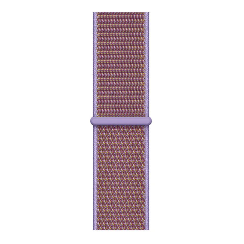 Apple Watch bandje Nexora - geweven - nylon - lila