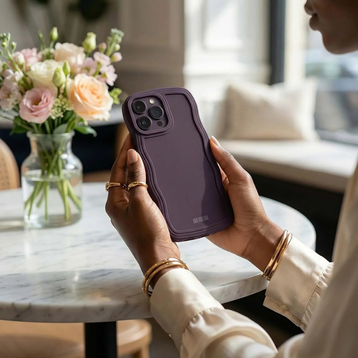 iPhone hoesje Curve - paars