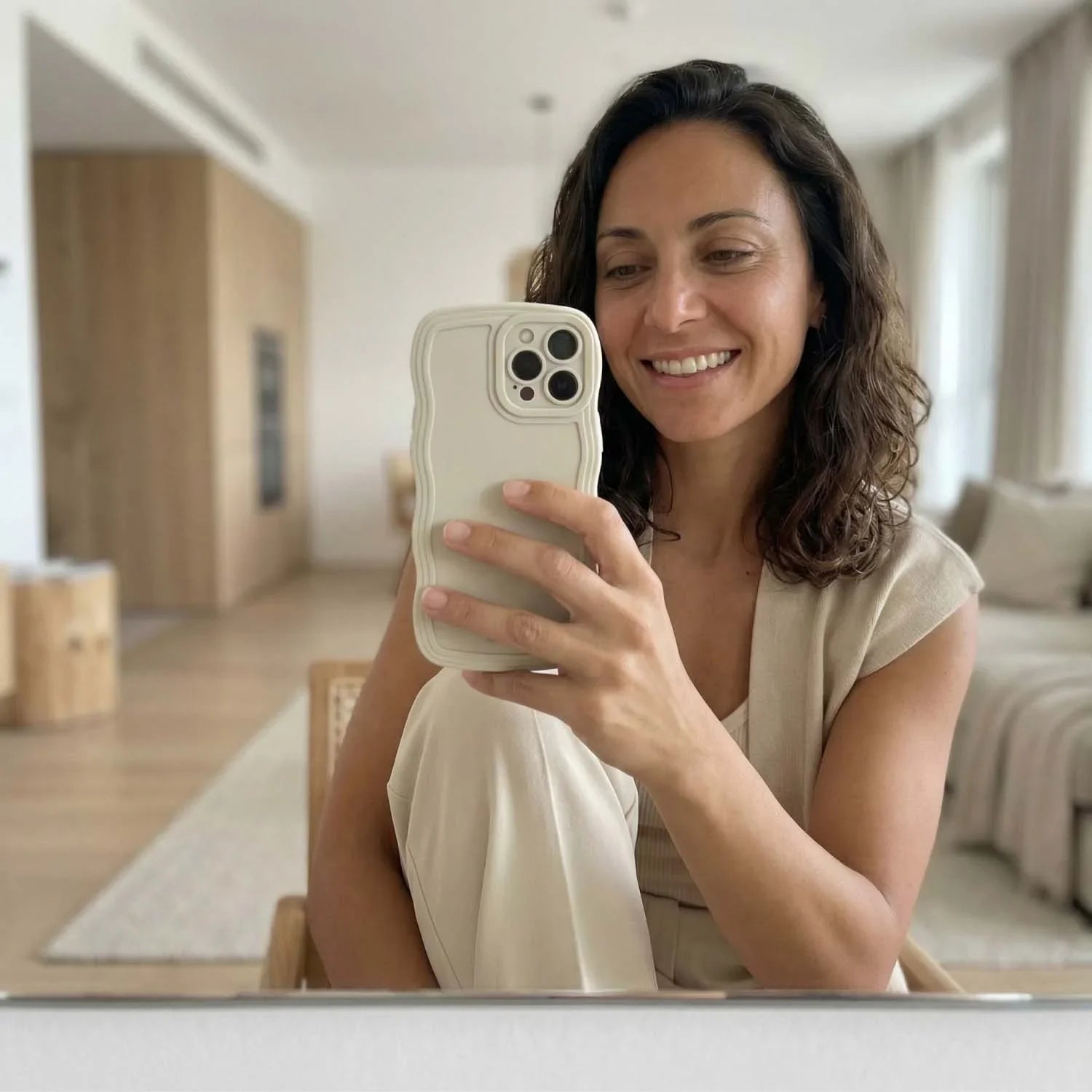 iPhone hoesje Curve - sterrenlicht