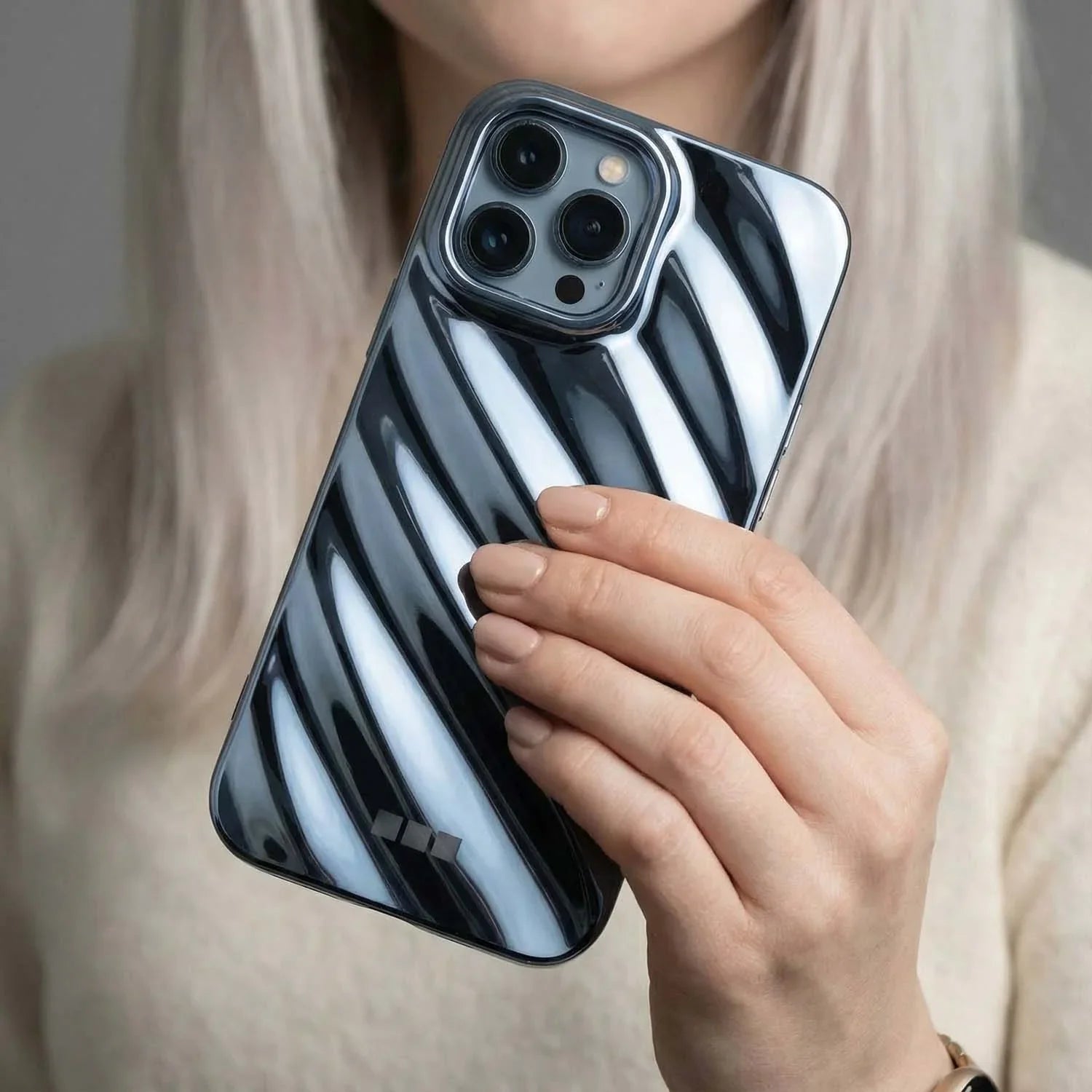 Coque iPhone Lustra - bleu