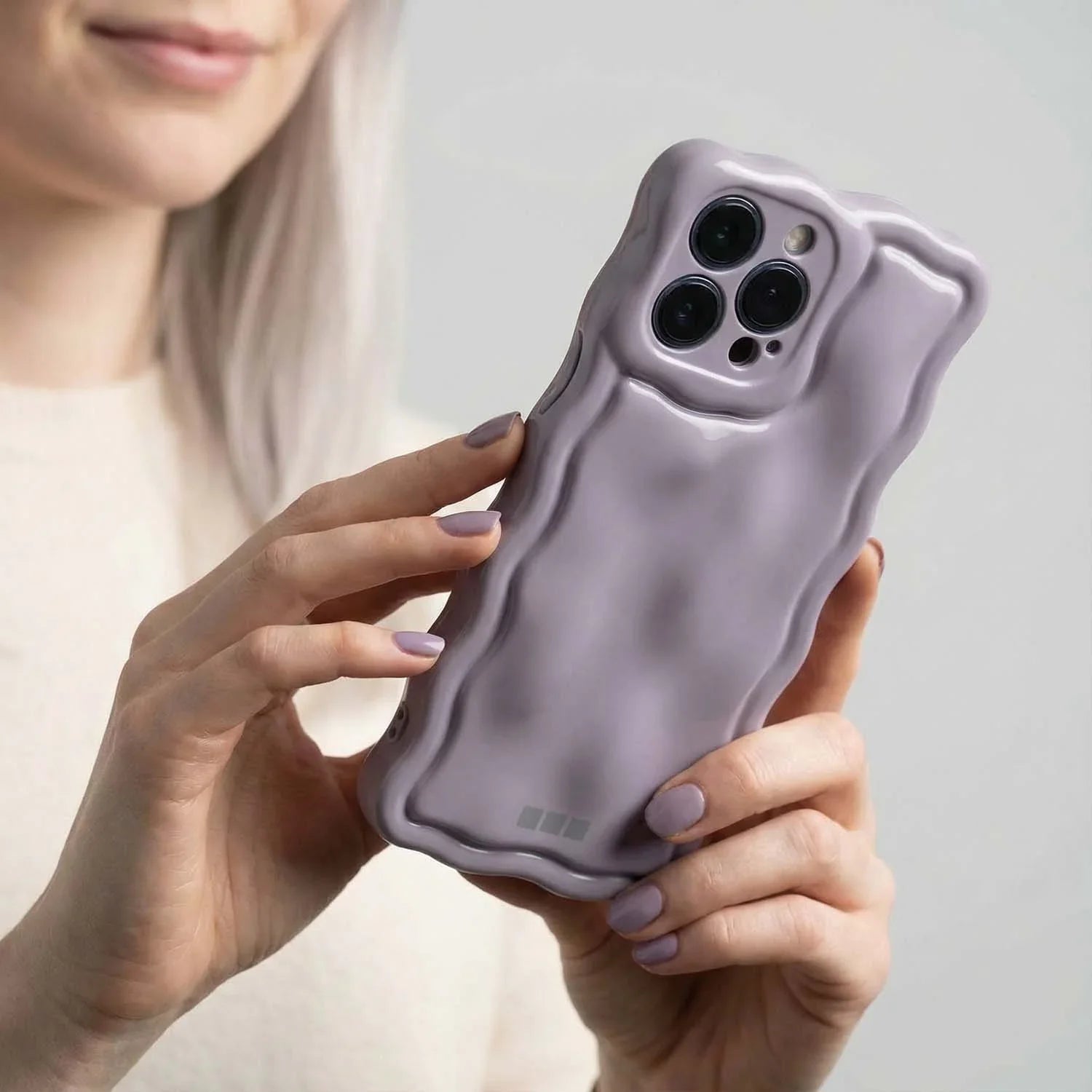Coque iPhone Sparkle - violet