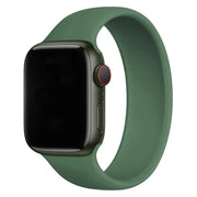 Bracelet Apple Watch - silicone - solo loop - trèfle