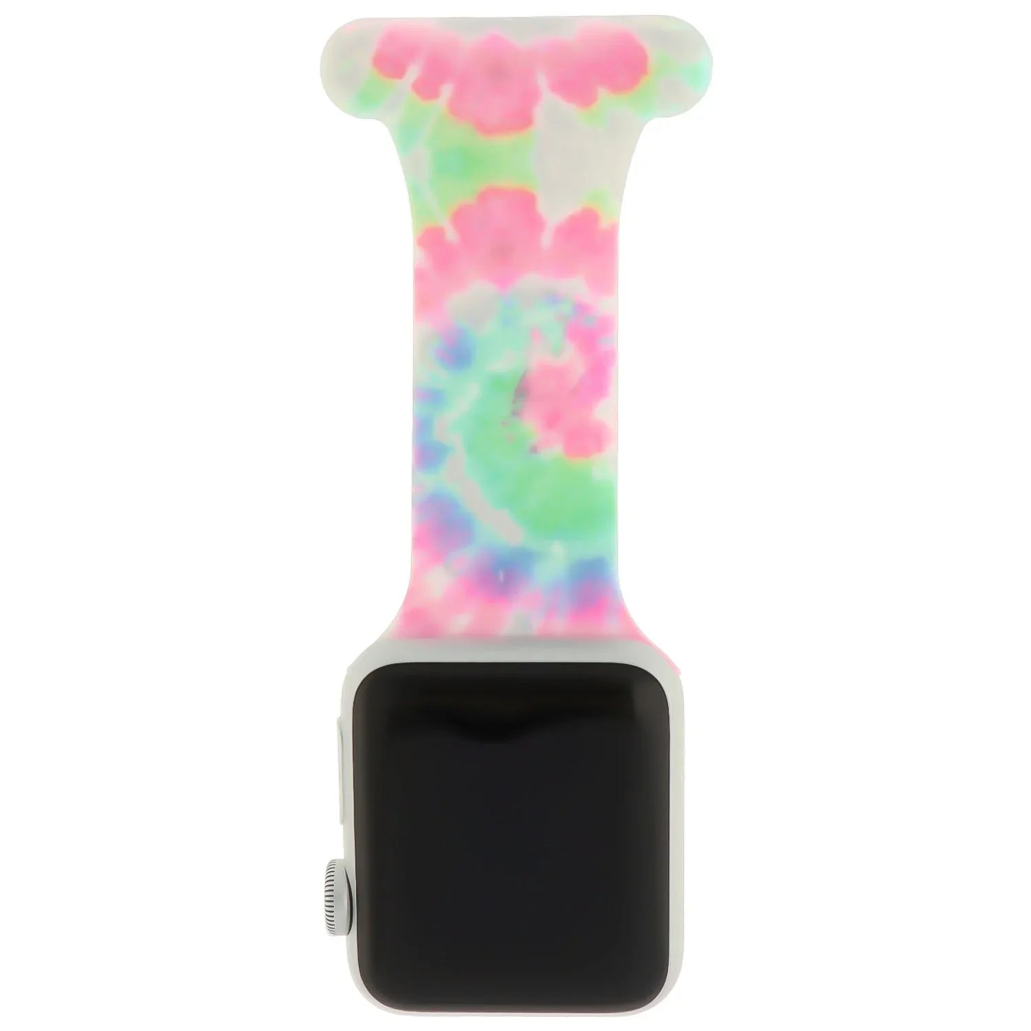 Apple Watch verpleeg bandje - siliconen - groen roze blauw
