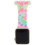 Apple Watch verpleeg bandje - siliconen - groen roze blauw